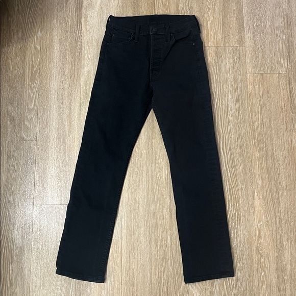 Mother The Tomcat Ankle Lasting Impression Black High Rise Jeans Size 26 - Picture 7 of 15